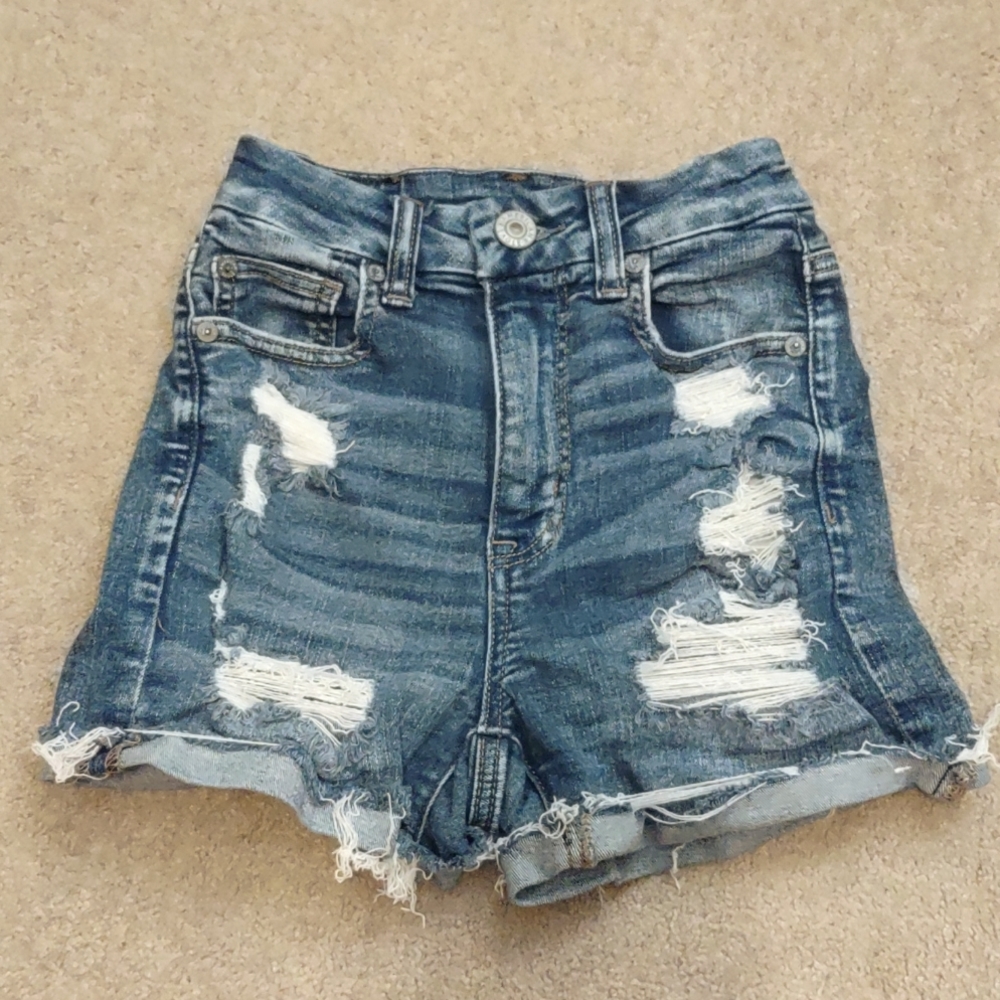 American eagle jean shorts
